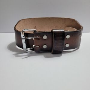 YoungLA leather Weightlifting Belt In Large